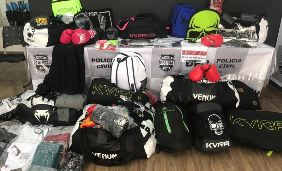 PCPR prende três suspeitos de furtar R$ 200 mil em materiais esportivos em Curitiba