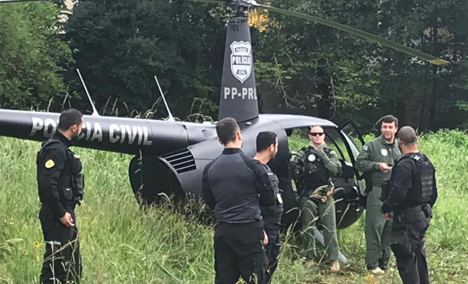 PCPR realiza operação contra o tráfico de drogas em Irati