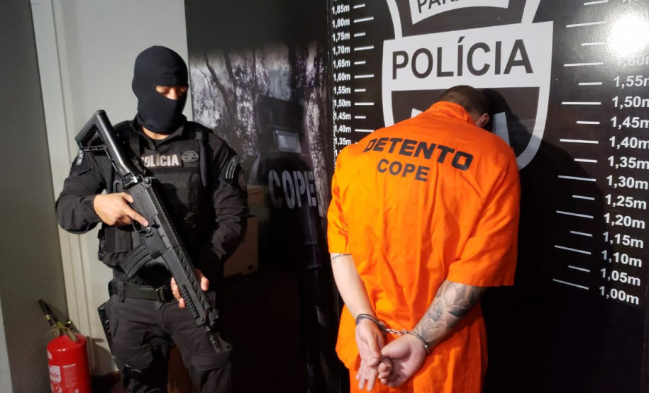 PCPR prende suspeito de tráfico de drogas com droga avaliada em R$ 100 mil