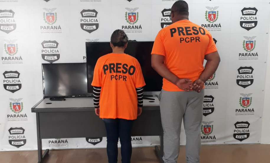 PCPR prende suspeitos de receptação e recupera televisores roubados em assalto a residência
