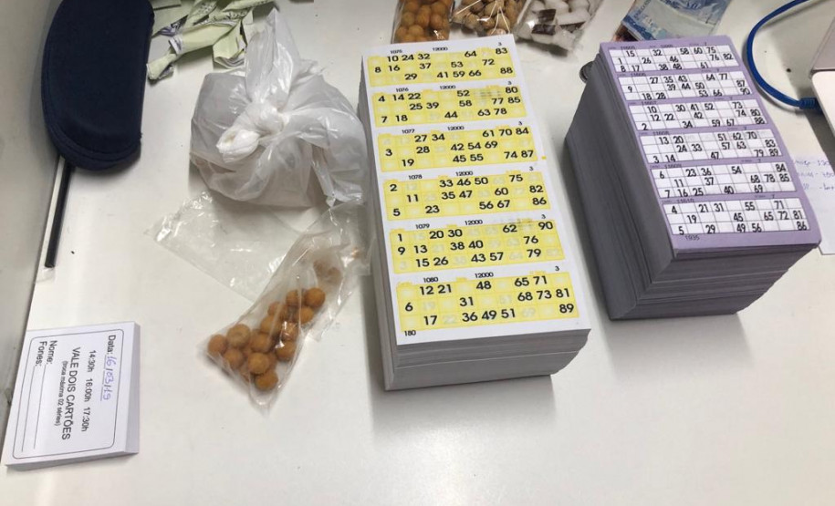 PCPR fecha bingo clandestino no Centro de Curitiba