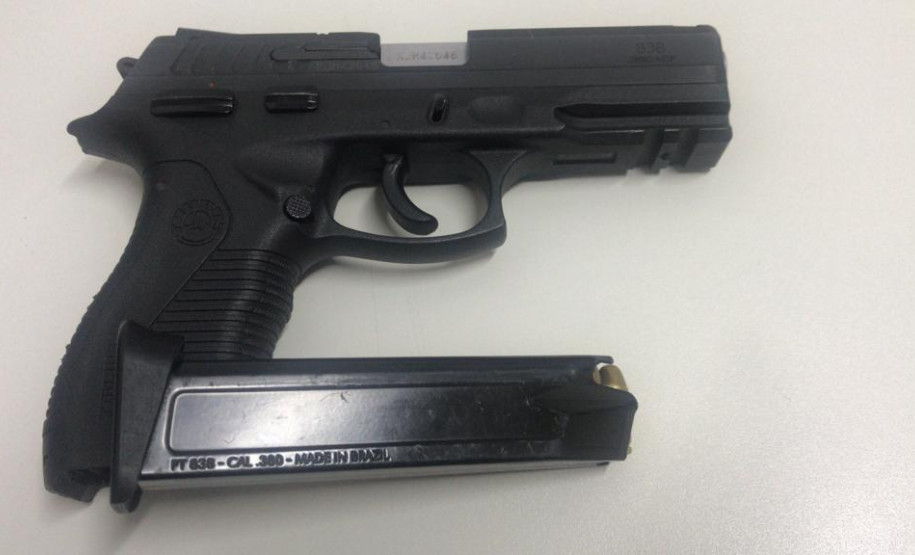 PCPR prende homem em posse de arma e veículo utilizado em assalto