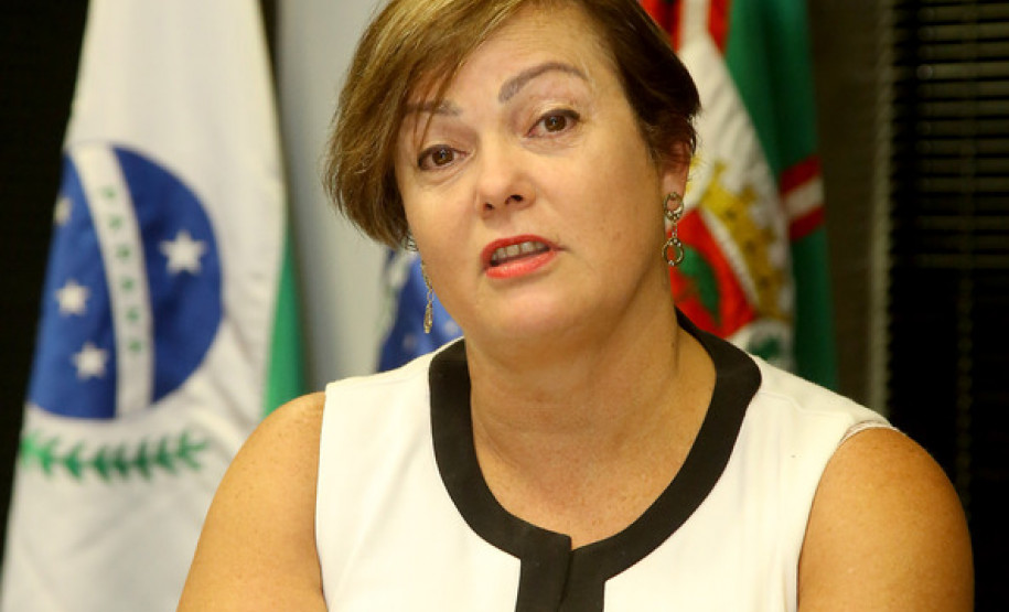 Delegada coordenadora das Delegacias da Mulher do Estado do Paran&aacute;, M&aacute;rcia Rejeane Vieira Marcondes. Curitiba,22/03/2019 Foto:Jaelson Lucas / ANPr