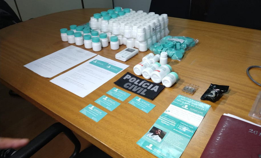 PCPR prende falso médico que prescrevia e vendia anabolizantes em Curitiba