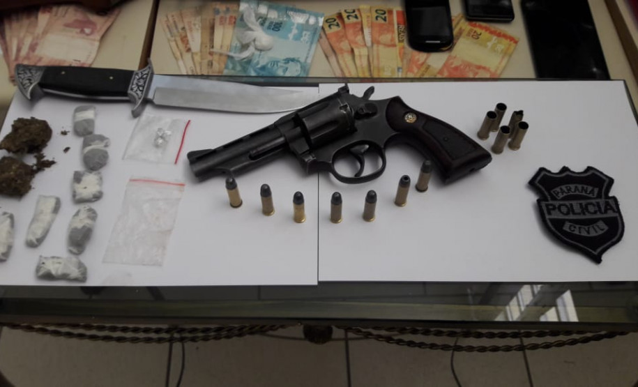 PCPR realiza ação de combate ao tráfico de drogas na Região dos Campos Gerais