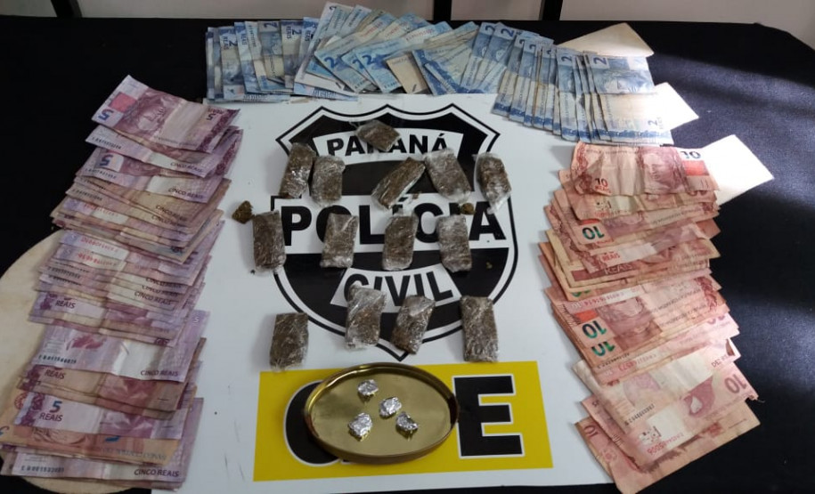 PCPR realiza ações distintas e prende quatro pessoas ligadas ao tráfico de drogas em Foz do Iguaçu