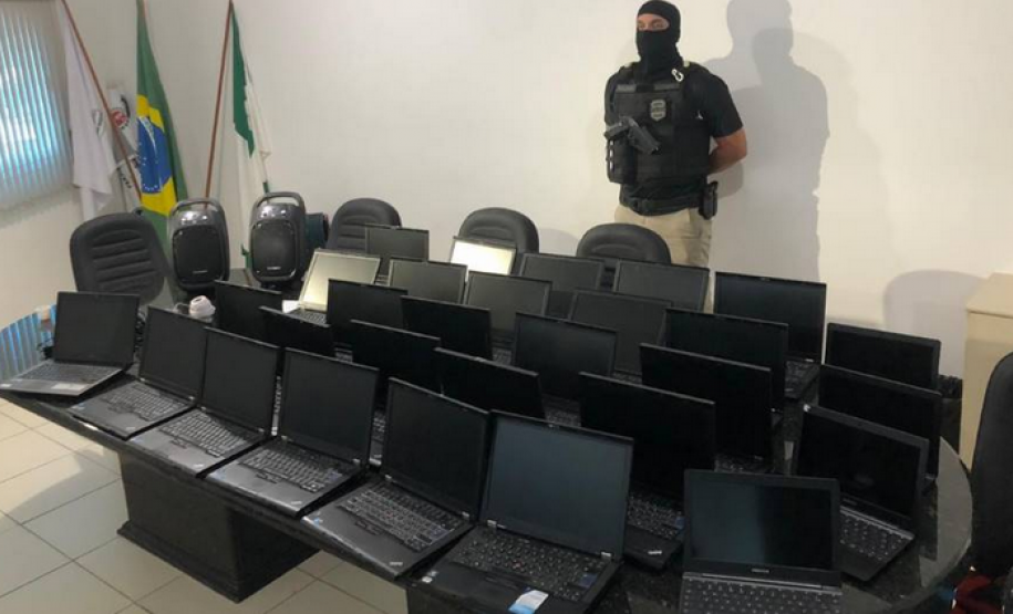 PCPR recupera objetos furtados em uma escola municipal em Londrina