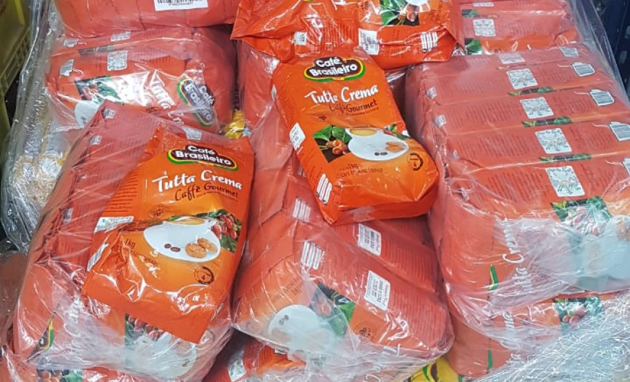 PCPR recupera cargas de alimentos avaliadas em R$400 mil em São José dos Pinhais