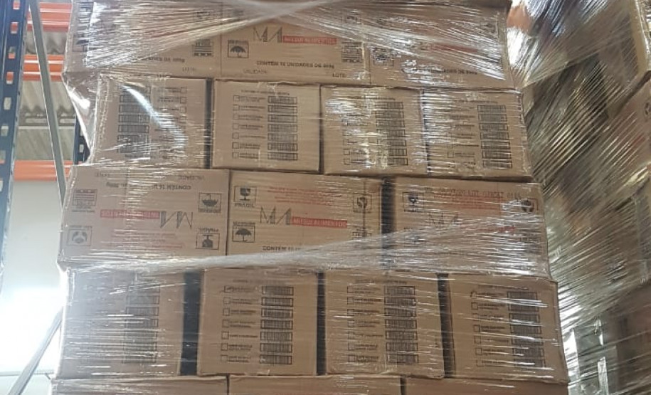 PCPR recupera cargas de alimentos avaliadas em R$400 mil em São José dos Pinhais