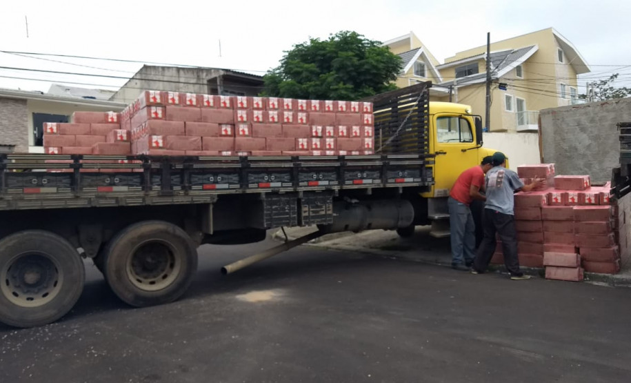 PCPR recupera carga de leite roubada em Curitiba