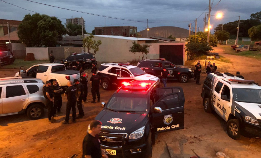 PCPR cumpre 12 mandados judicias em ação de combate ao tráfico de drogas no Noroeste do Estado