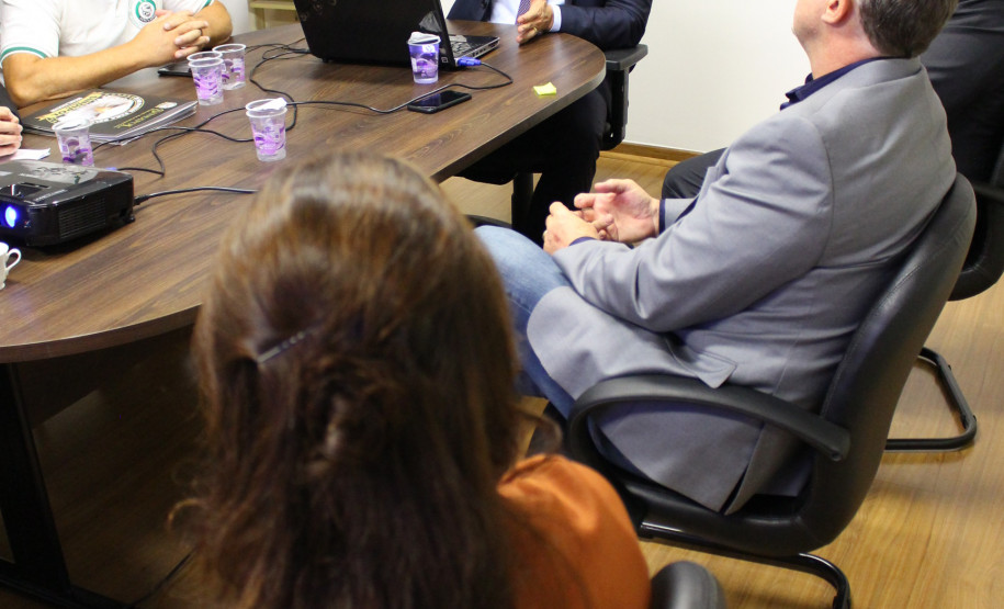 Reunião da diretoria geral da PCPR.