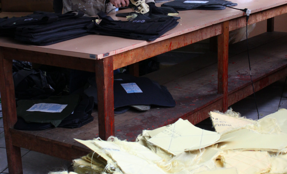 PCPR destrói cerca de 700 coletes balísticos vencidos