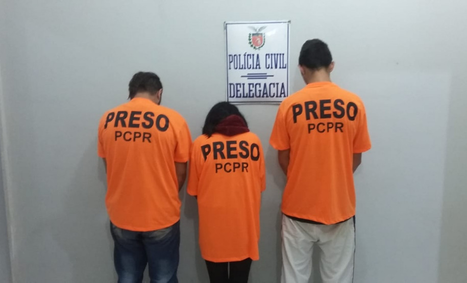 PCPR prende três integrantes de quadrilha de roubo na RMC -