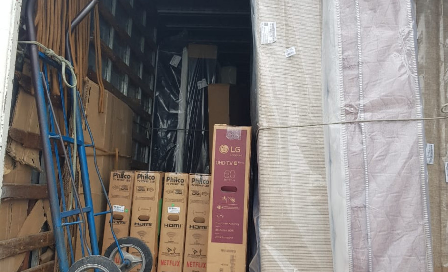 PCPR recupera carga roubada quatro horas depois do crime em Araucária