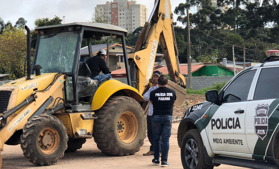 PCPR prende homem por crime ambiental em Curitiba --