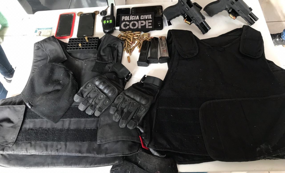 PCPR desmantela associação criminosa que se passavam por policiais civis PCPR desmantela associação criminosa que se passavam por policiais civis