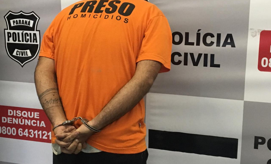 PCPR elucida homicídio e prende suspeito três horas após o crime PCPR elucida homicídio e prende suspeito três horas após o crime