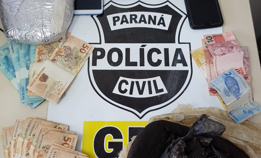 PCPR prende trio suspeito de tráfico de drogas em Foz do Iguaçu --