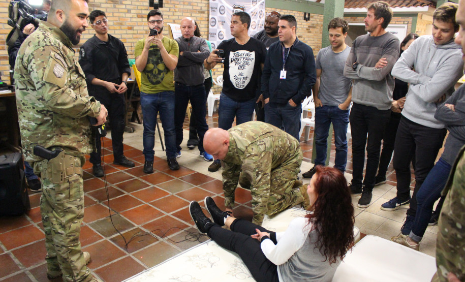 PCPR realiza Curso de Orientação a Imprensa em Áreas de Conflito Armado