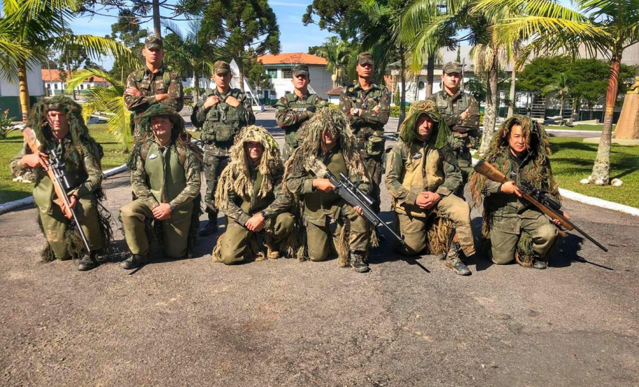 PCPR participa de curso do Estágio de Caçador comandado pelo Exército Brasileiro
