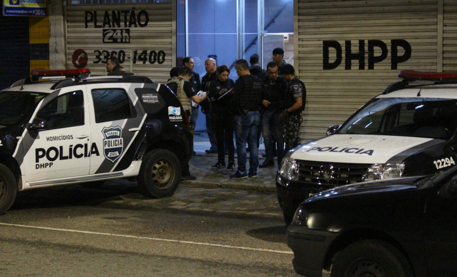 Polícia Civil já elucidou 54% dos homicídios ocorridos em Curitiba