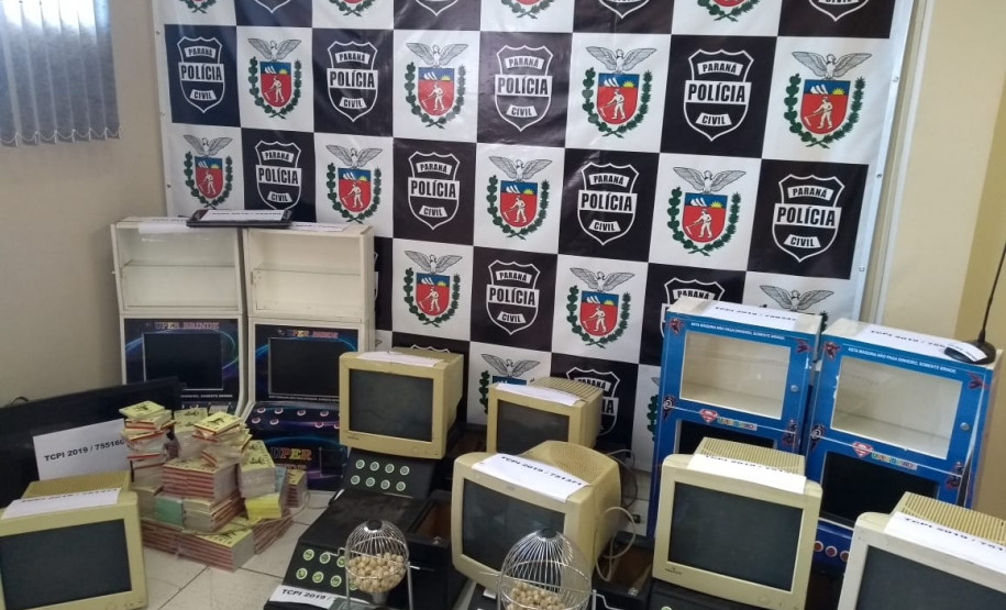 PCPR fecha cassinos clandestinos na Capital