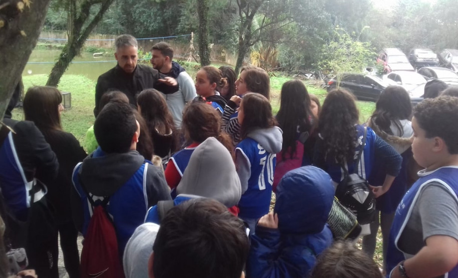 PCPR recebe visita de crianças do SESC PCPR recebe visita de crianças do SESC