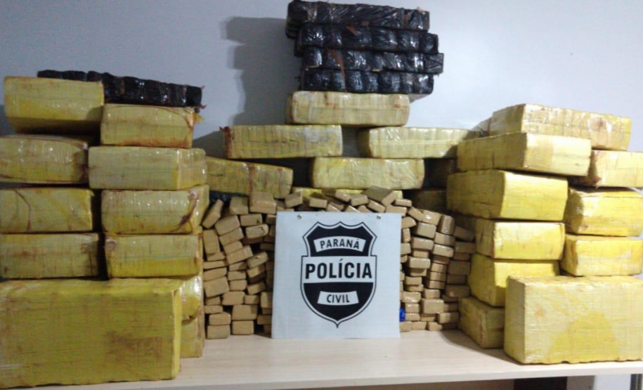 PCPR apreende cerca de três toneladas de droga no PR em três dias