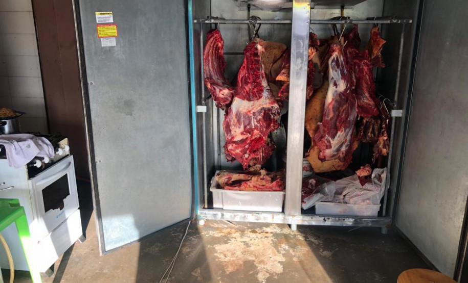PCPR apreende cerca de 300 quilos de carne em Tamarana