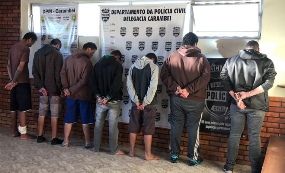 PCPR faz operação contra suspeitos de roubo em Carambeí