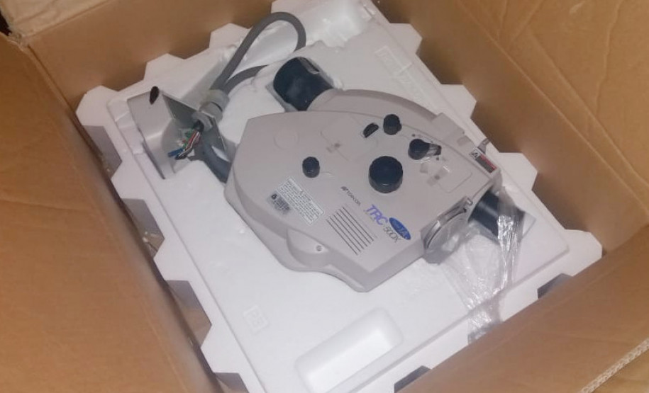 Aparelhos oftalmológicos recuperados pela PCPR são restituídos à Prefeitura de Foz do Iguaçu