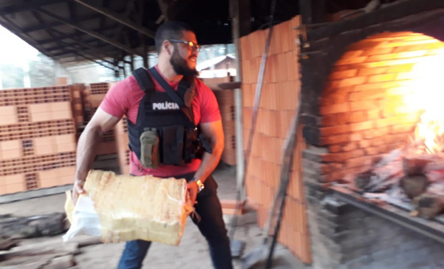Polícia Civil incinera 680 quilos de maconha em São Mateus do Sul