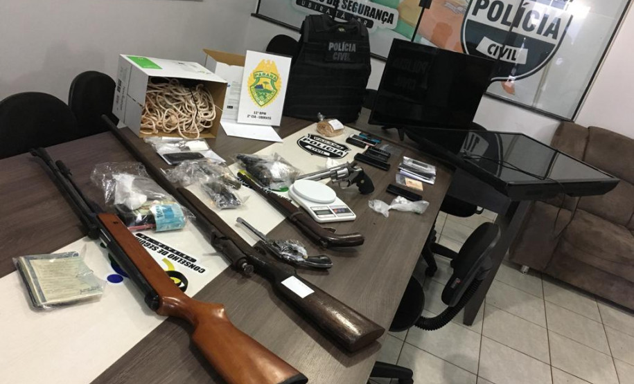 PCPR deflagra operação conjunta em combate ao tráfico de drogas no Noroeste do Paraná.