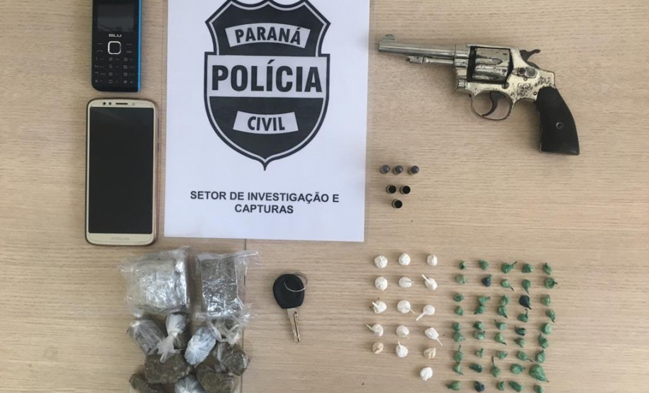 PCPR deflagra operação contra o tráfico de drogas e prende três pessoas em Colombo