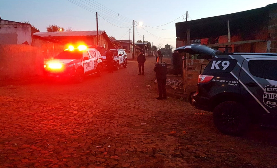 PCPR mira quadrilha envolvida na morte de policiais e no tráfico de drogas e armas.