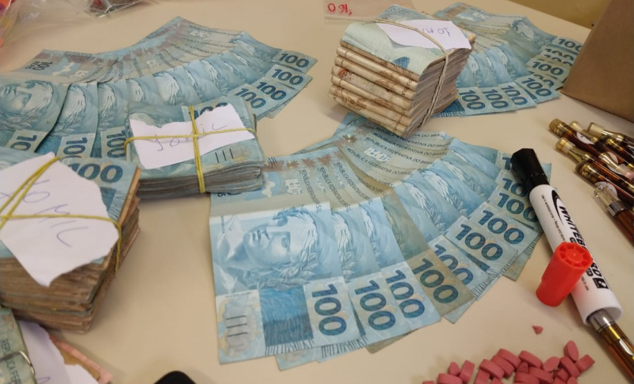 PCPR apreende drogas e R$ 30 mil em cobertura de bairro nobre da Capital