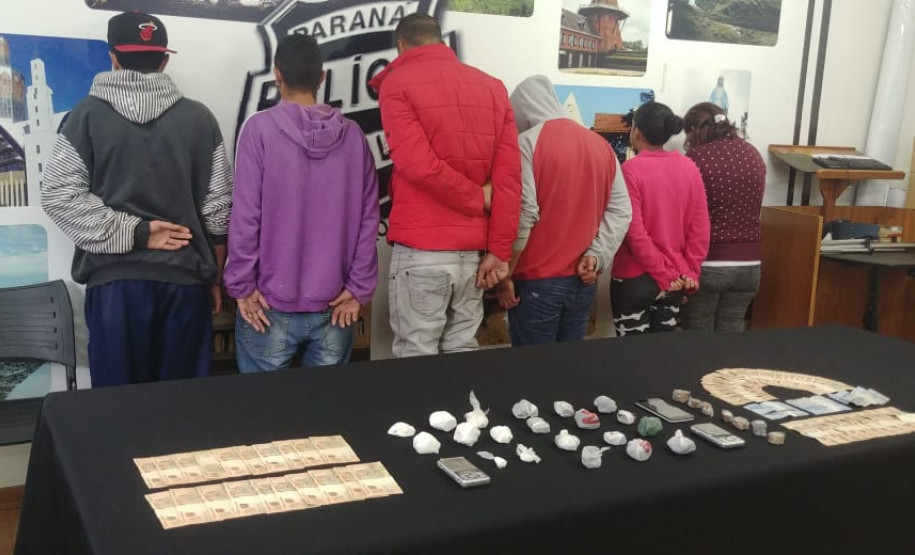 PCPR cumpre 12 mandados judicias em ação de combate ao tráfico em Ponta Grossa