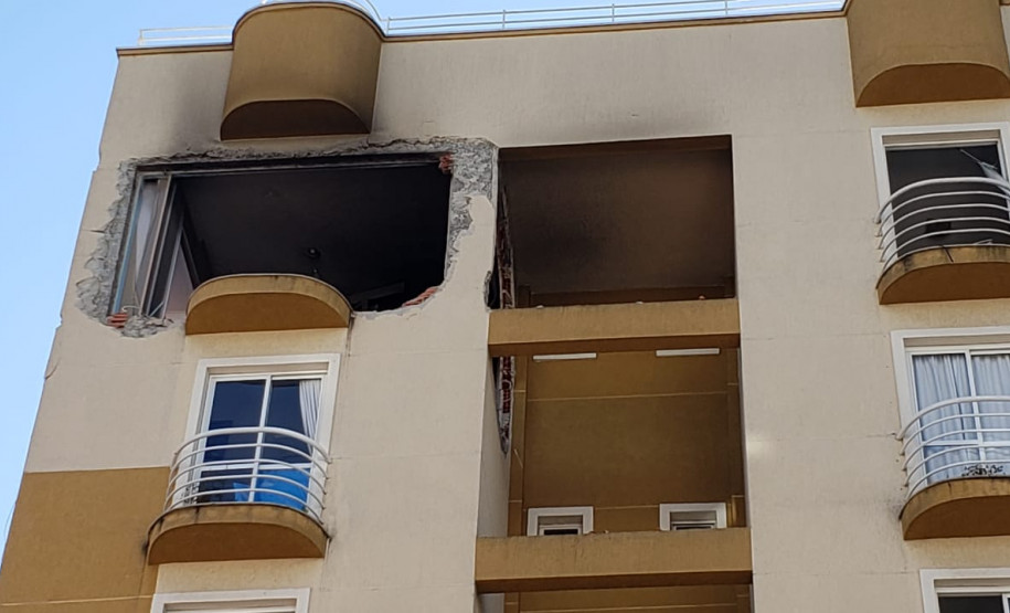 PCPR conclui investigação da explosão em apartamento em Curitiba