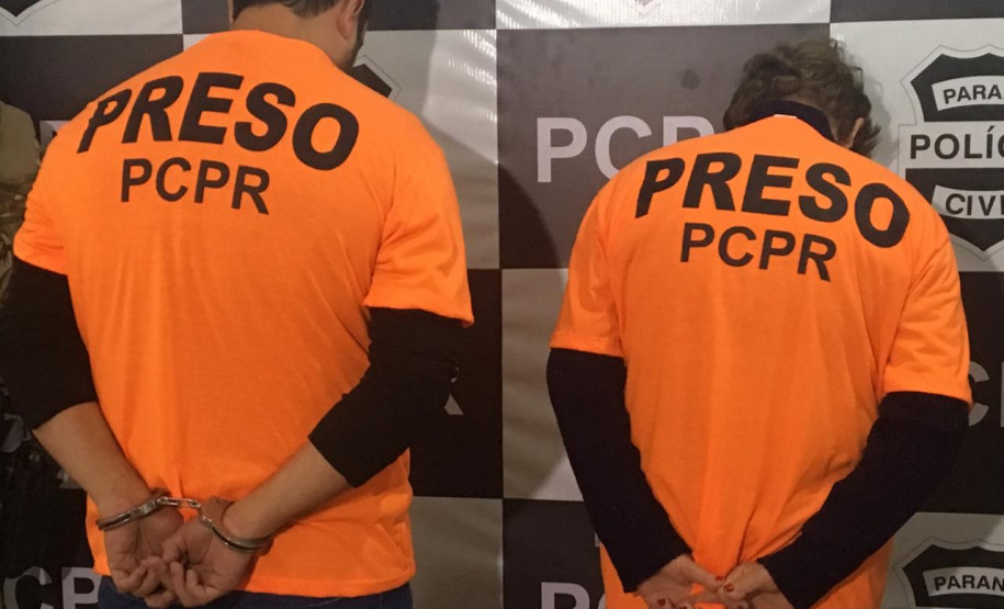 PCPR prende mãe e filho envolvidos em golpes contra instituições bancárias do Paraná e São Paulo
