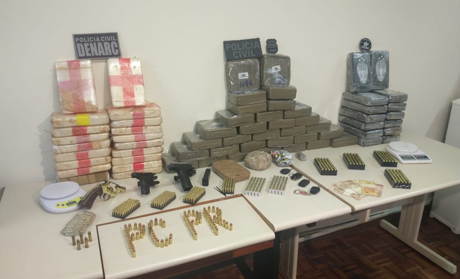 PCPR apreende drogas, armas e munições em apartamento na Capital