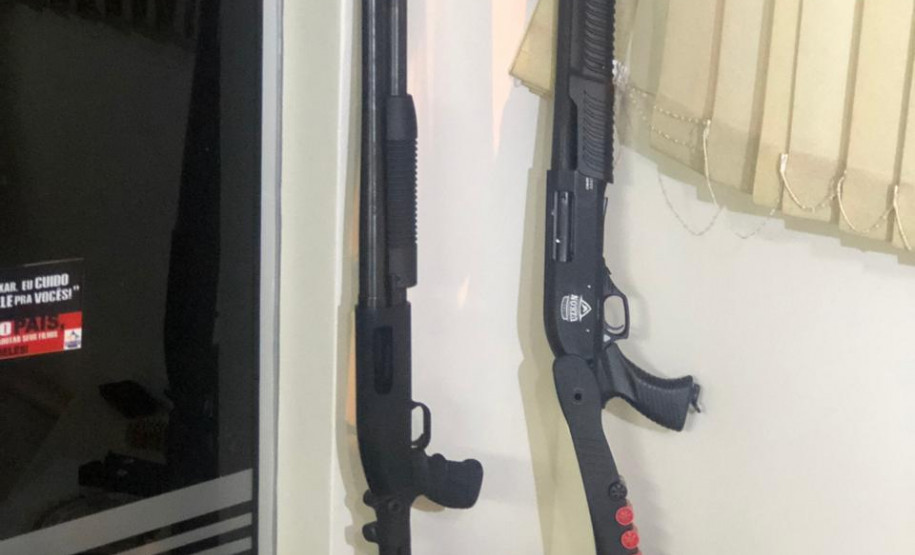 PCPR prende empresário com armas e munições em Foz do Iguaçu PCPR prende empresário com armas e munições em Foz do Iguaçu