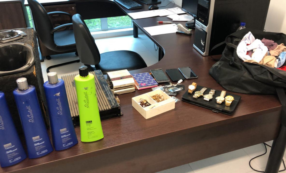 PCPR recupera objetos furtados 24 horas após o crime