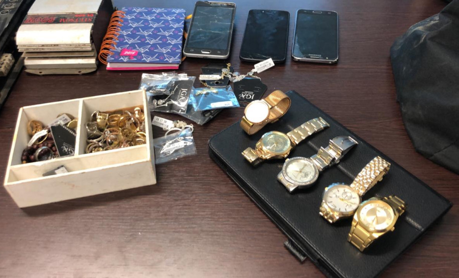 PCPR recupera objetos furtados 24 horas após o crime