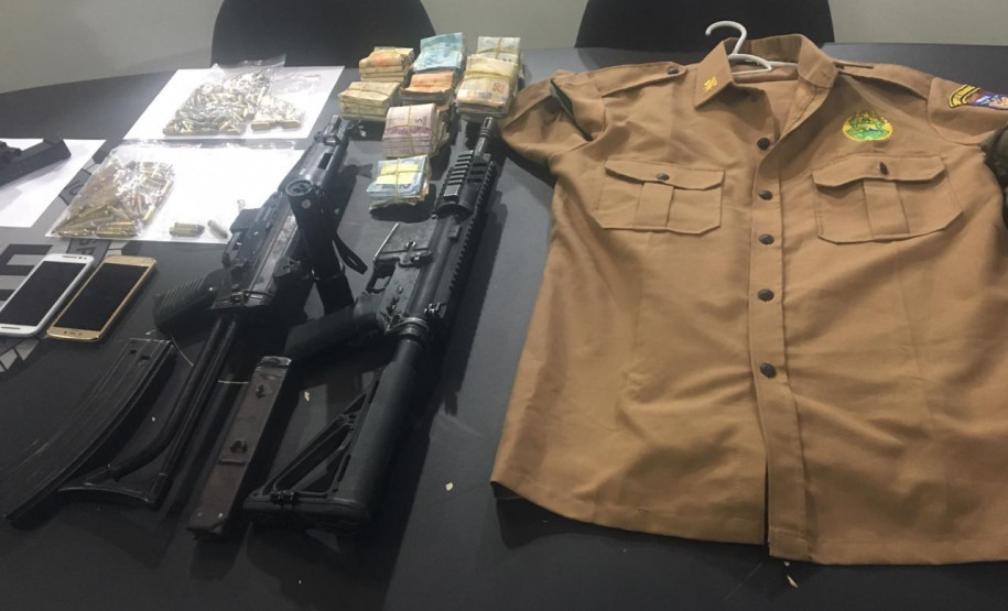 PCPR apreende armamento pesado em apartamento da Capital