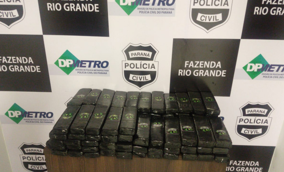 PCPR prende dupla suspeita de tráfico de drogas em Curitiba