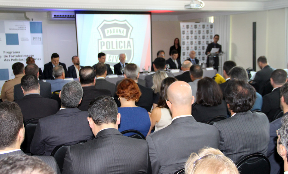 Ministério da Justiça e Secretaria de Segurança Pública do Paraná unem esforços para o fortalecimento da polícia judiciária