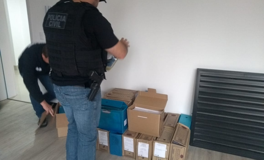 PCPR cumpre mandados em operação contra fraudes em contratação de planos de saúde PCPR cumpre mandados em operação contra fraudes em contratação de planos de saúde