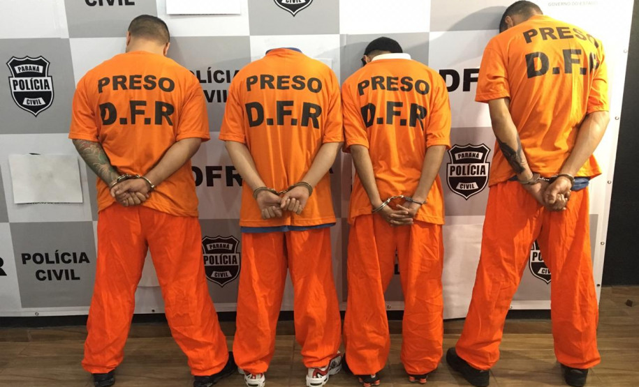 PCPR prende quatro suspeitos de integrar grupo especializado em roubos de relógios de luxo