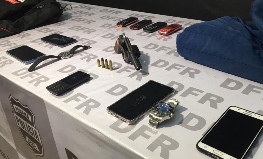 PCPR prende quatro suspeitos de integrar grupo especializado em roubos de relógios de luxo